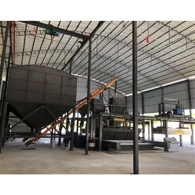 Linea di produzione di blocchi di gesso leggero su larga scala-